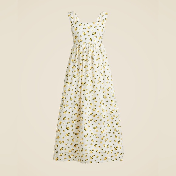 J. Crew Dresses & Skirts - NWT / J.Crew Squareneck midi dress in budding rose print